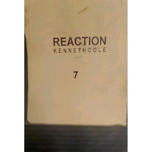 Kenneth Cole Reaction Rotini Fringe Ankle Boots Womens Size 7 Gray - Picture 9 of 11